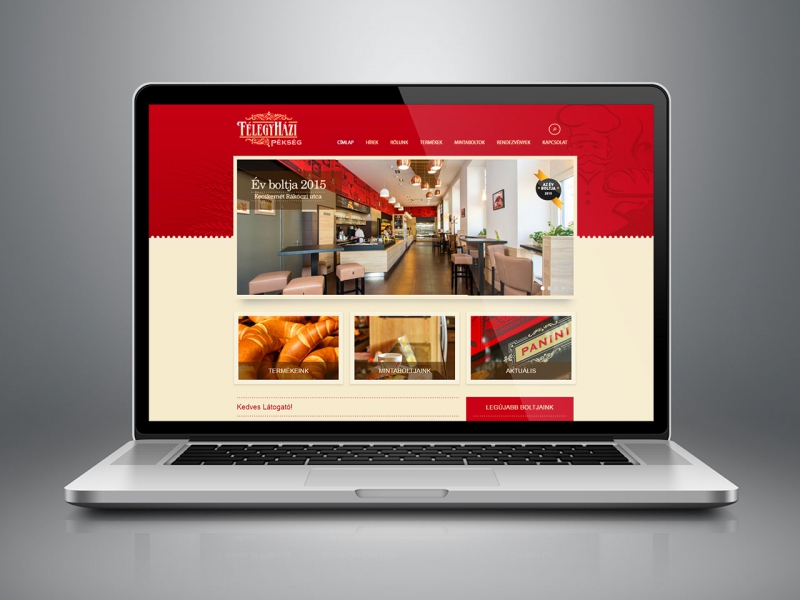 Félegyházi Pékség Weblap készítés