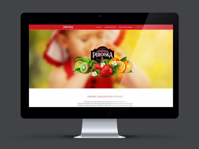 Piroska Weblap fejlesztés